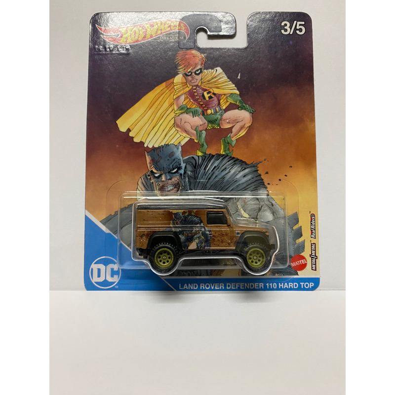 Hot Wheels Land Rover Defender 110 Hard Top Batman Series 2022 | Shopee ...