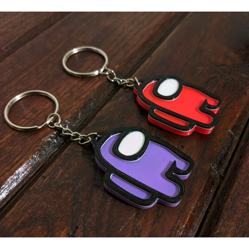 AMONG US KEYCHAIN (3D Bag Decoration) | Shopee Singapore