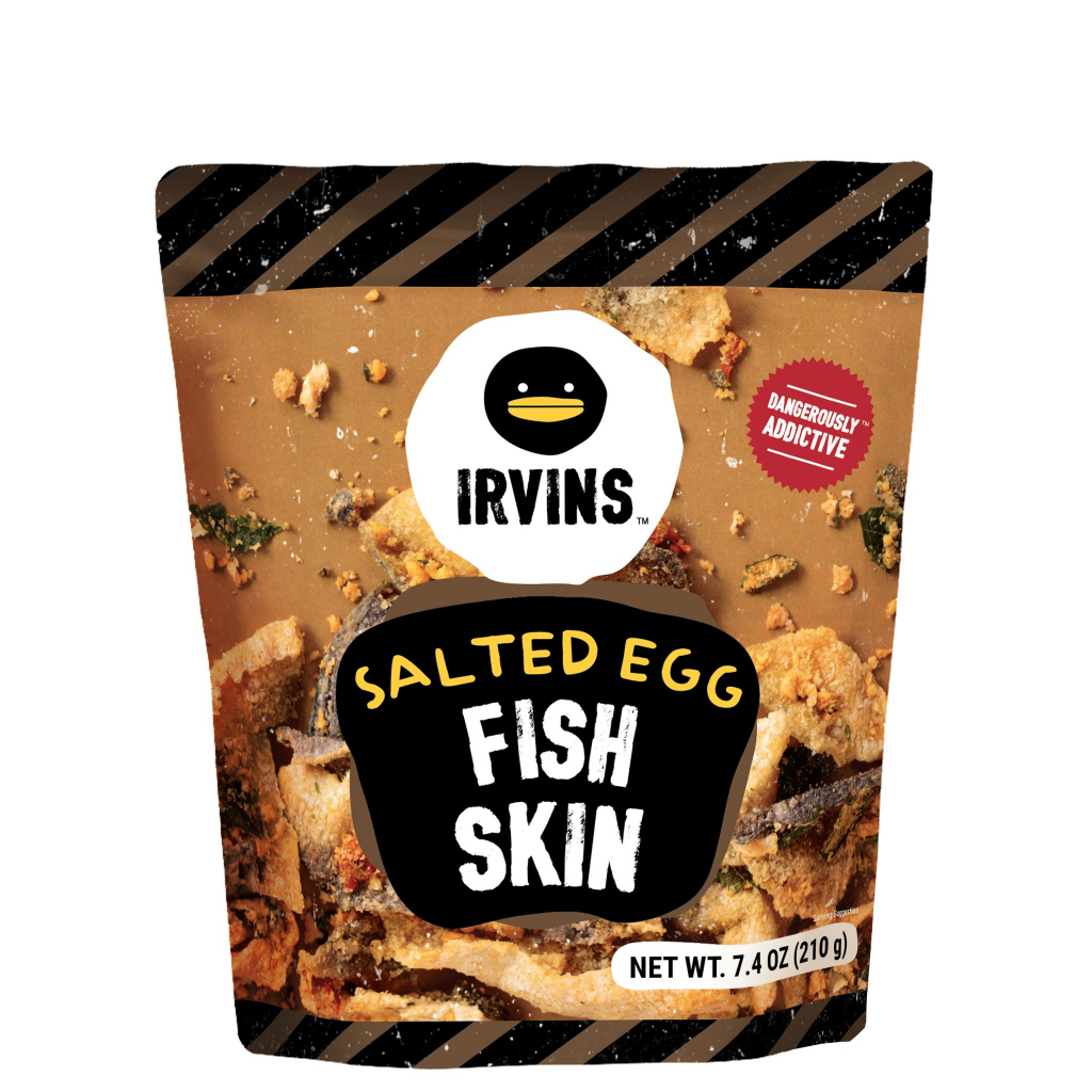 IRVINS SALTED EGG FISH SKIN 210G Shopee Singapore