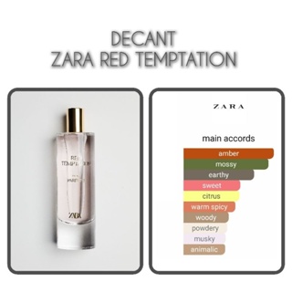 ZARA PERFUME RED TEMPTATION, ZARA APPLE JUICE, ZARA WONDER ROSE