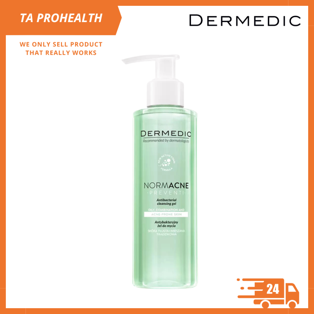 Dermedic Normacne Antibacterial Cleansing Gel 200ml Shopee Singapore