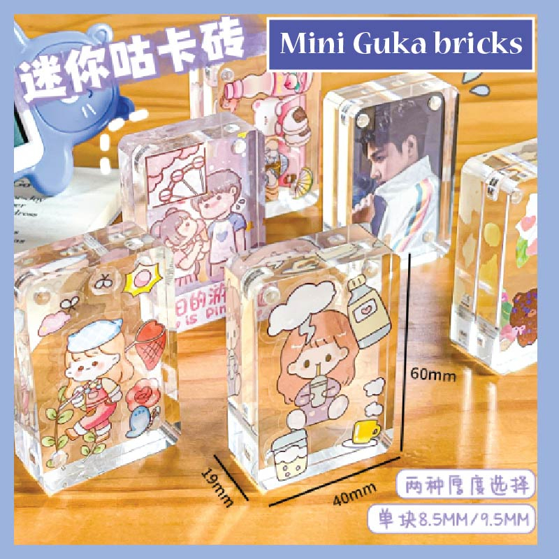 GUKA ICE BOX TRANSPRENT Quick Shipment!Goo Card Set Goo Card Sticker ...