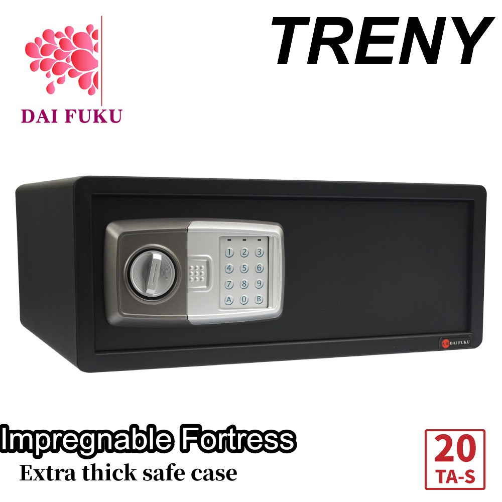 TRENY Digital Electronic Safety Box Safe Box Lock Box AntiTheft
