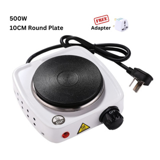 Small Electric Hot Plate Electric Hot Plate For Coffee 500W Heating Plate  Electric Beverage Warmer Mini Stove With Adjustable