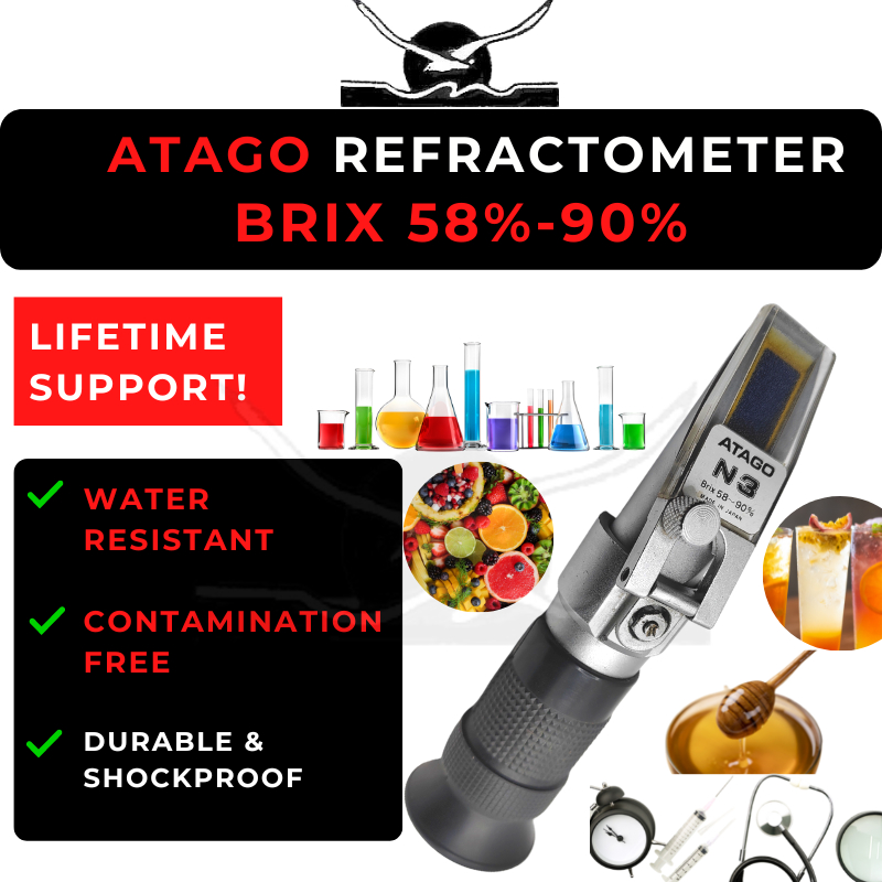 JAPAN/ATAGO Refractometer Brix 5890 OLDER MODEL for Honey
