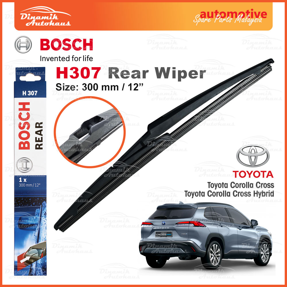 Toyota Corolla Cross Car Windshield Rear Wiper Belakang Size 12