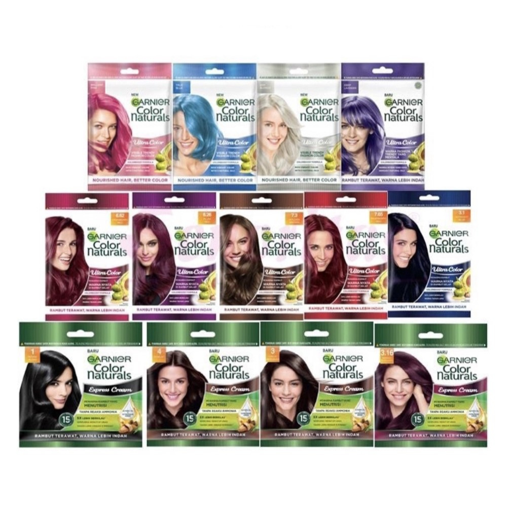 (HALAL) Garnier Color Naturals Ultra Color Hair Dye Colour 30g HALAL