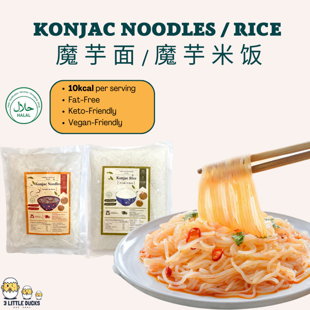 Shirataki Konjac Flat Noodles 380g (Pack of 4) | Pasta Alternative