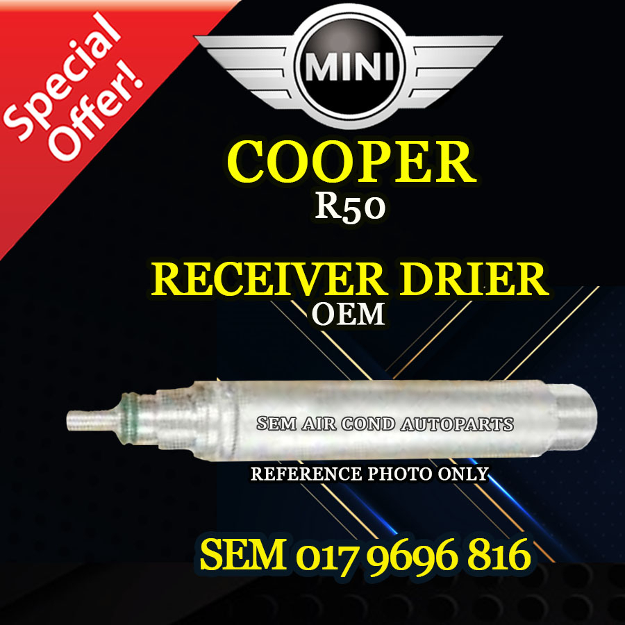 MINI COOPER R50 OEM NEW RECEIVER DRIER/ FILTER DRIER (CAR AIR COND ...