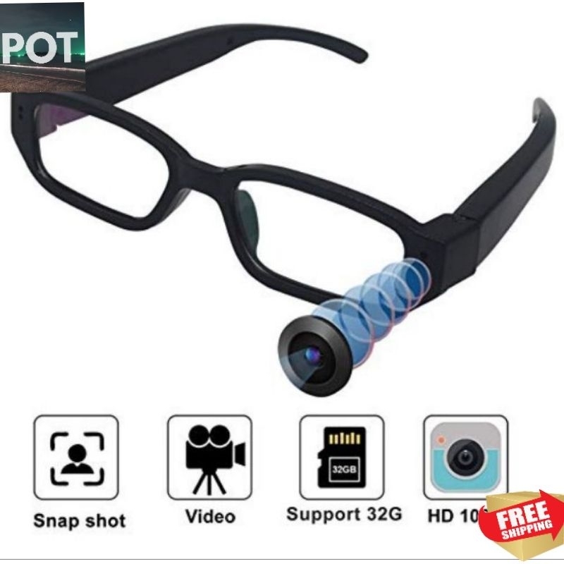 Special Kaca Mata Spy Spectacles Mini 720P HD Cam Camera Glasses