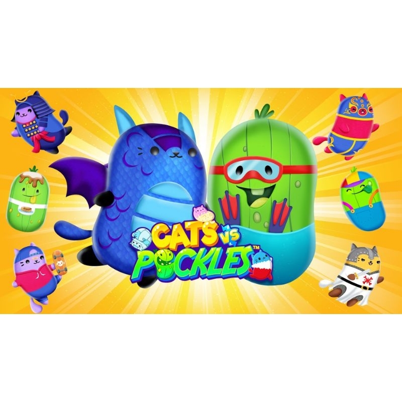 Cats Vs Pickles Jumbo Plush &reversible Shopee Singapore