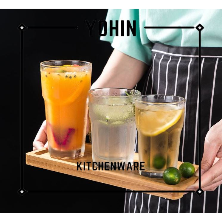 LIBBEY Octagon Transparent Cooler Glass Drinkware Gibraltar Cooler ...