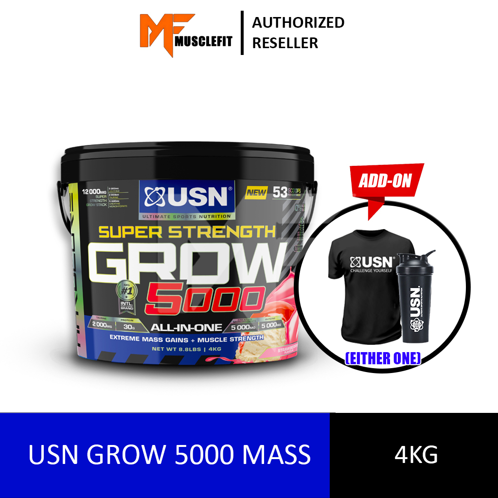 USN Super Strength Grow 5000 AllInOne Extreme Mass Gains And Muscle