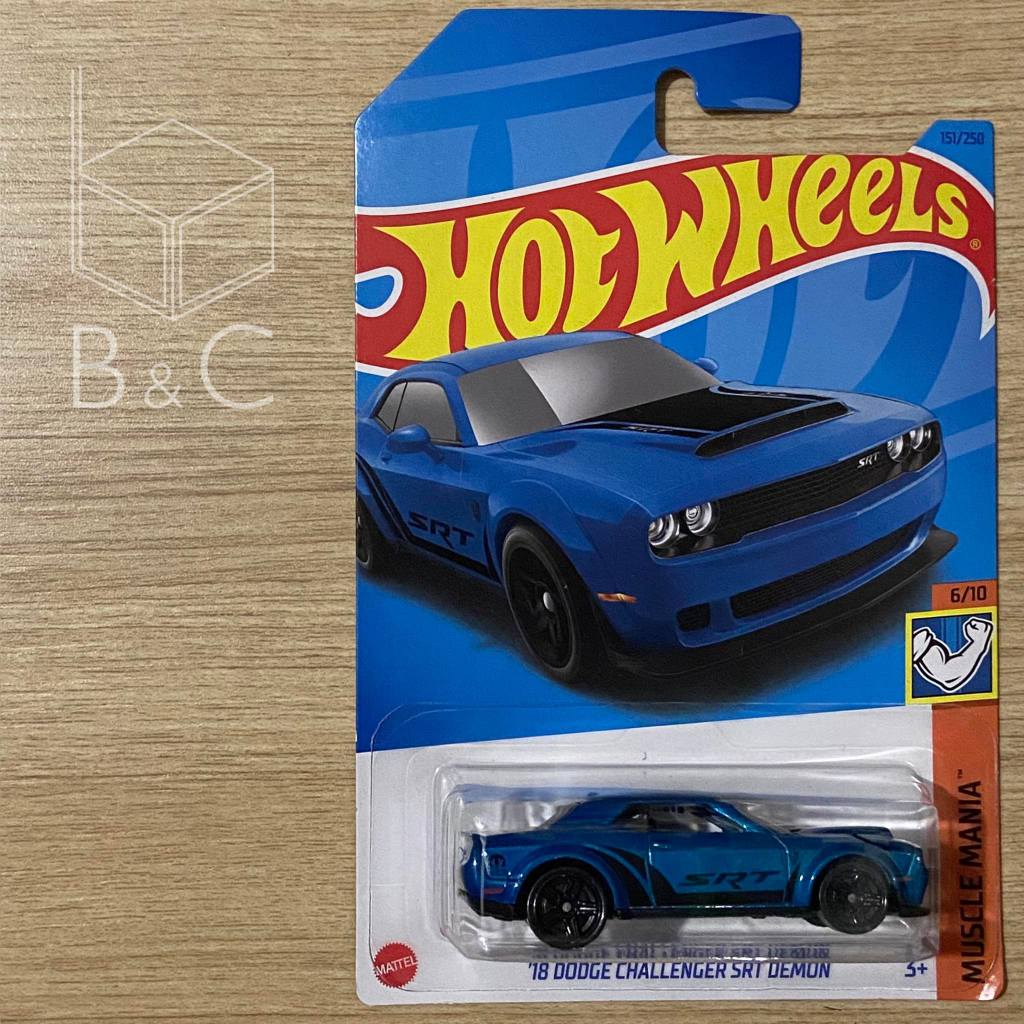 Hotwheels Hw Hot Wheels 18 Dodge Challenger Srt Demon Shopee Singapore