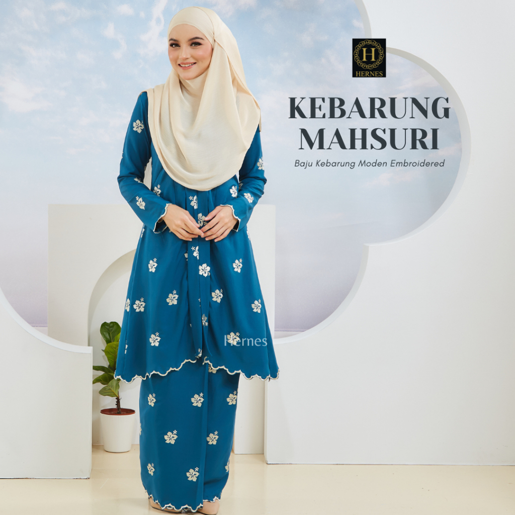 Hernes Kebarung Mahsuri Baju Kurung Kebarung Modern Baju Kurung