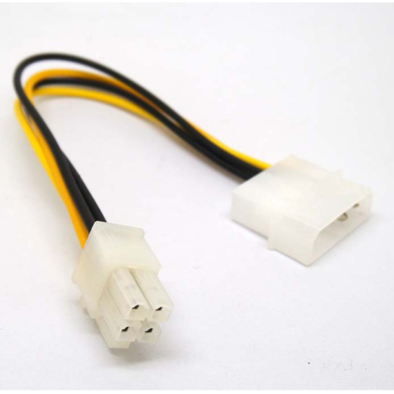 PC Computer Power Supply PSU EPS ATX/12V 4 pin IDE Molex to Motherboard