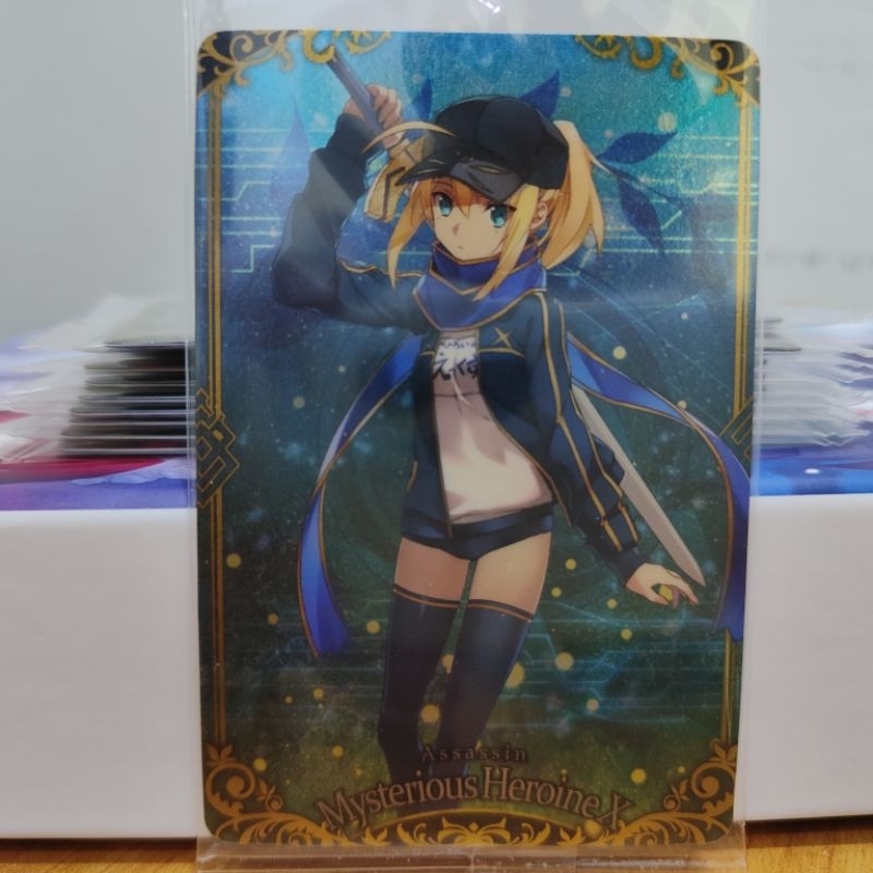 Fgo Mysterious Heroine X Bandai wafer (Fate Grand Order TCG card ...