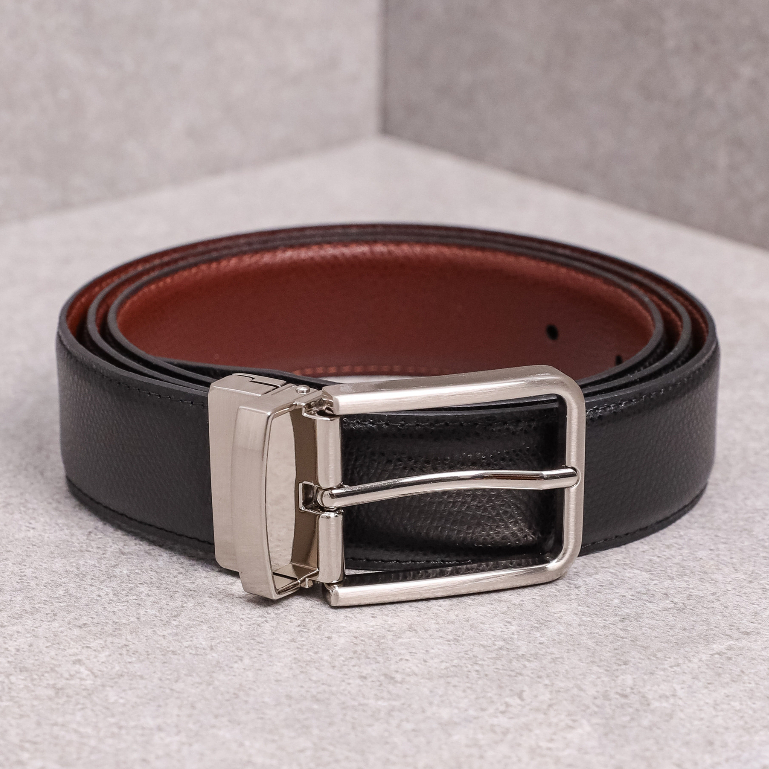 Tomaz AB035 Reversible Leather Belt (Black/Brown) | Shopee Singapore