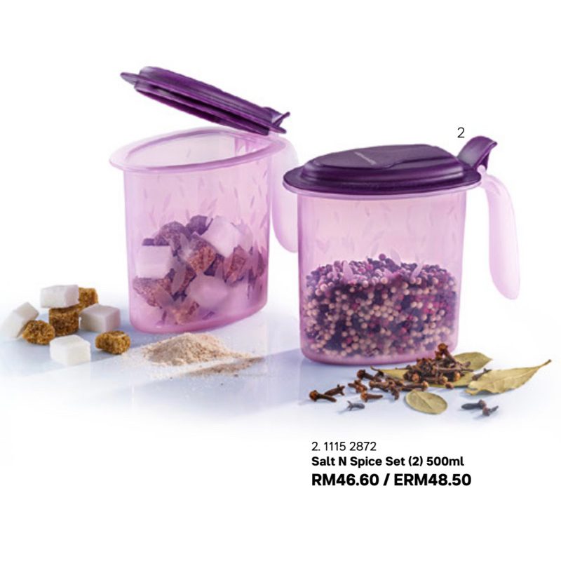 Tupperware Salt N Spice 500ml | Shopee Singapore