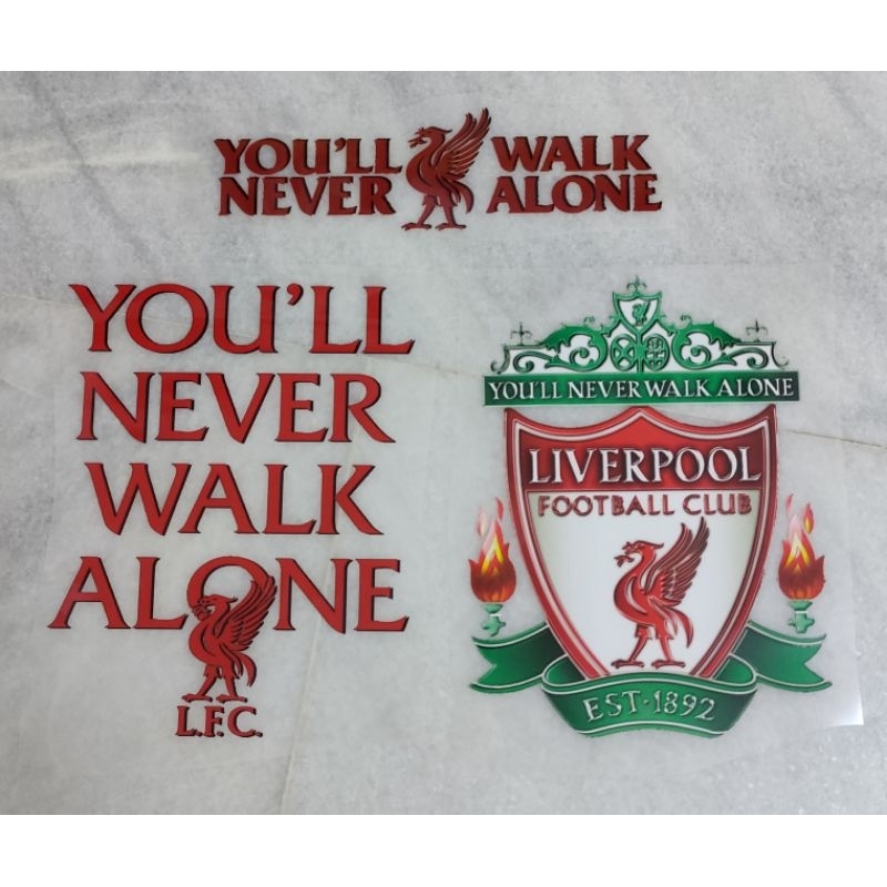 Liverpool big logo Iron On sticker 利物浦烫印贴纸 | Shopee Singapore