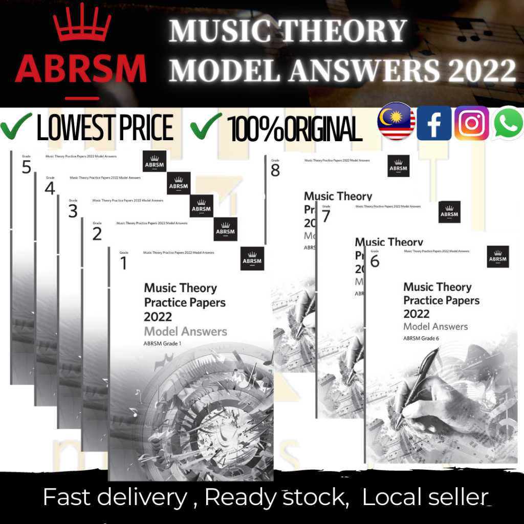 ABRSM MODEL ANSWERS 2022 ABRSM MUSIC THEORY PRACTICE PAPERS 2022 GRADE ...