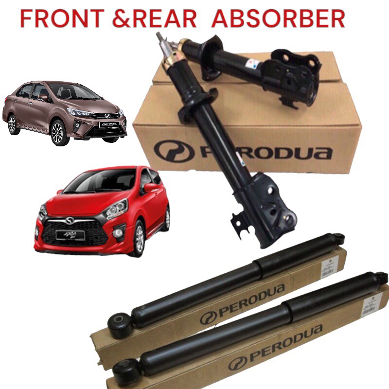 Perodua Axia Bezza Front & Rear Absorber (2014-2018) | Shopee Singapore