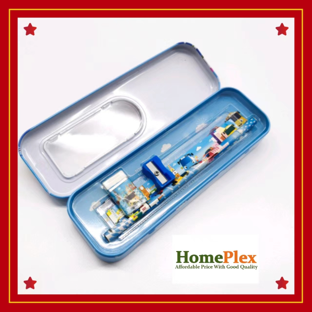 Kartun Pencil Box Magnet Pencil Case Kotak Pensil Box Pensel Frozen