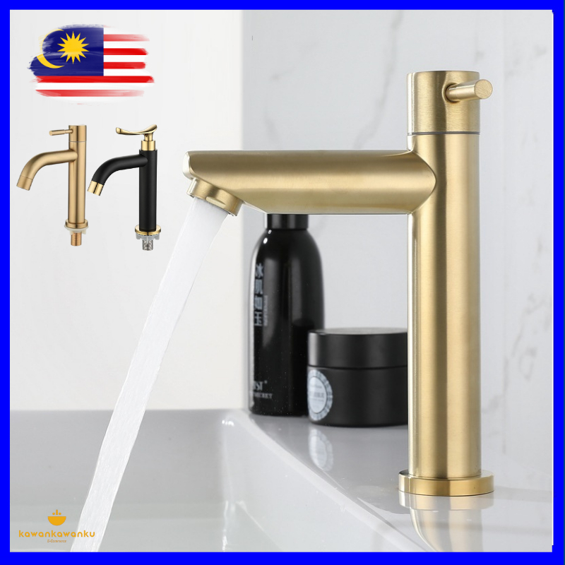SUS304 Stainless Steel Faucet Heightening Basin Single Cold Tap Basin
