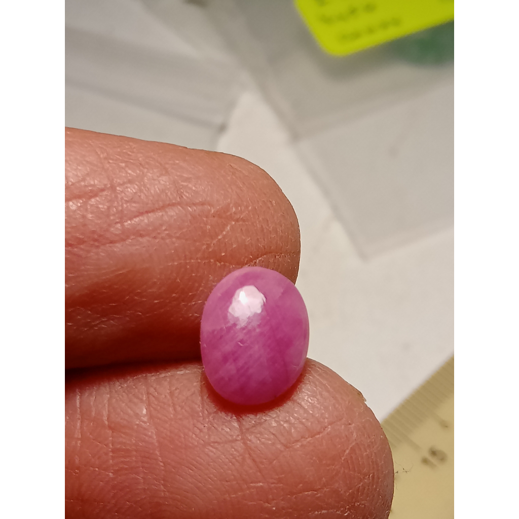 BATU PERMATA DELIMA MERAH PINK AFRIKA 2.20 carat 9 X 7 X 3 MM CARAT ...