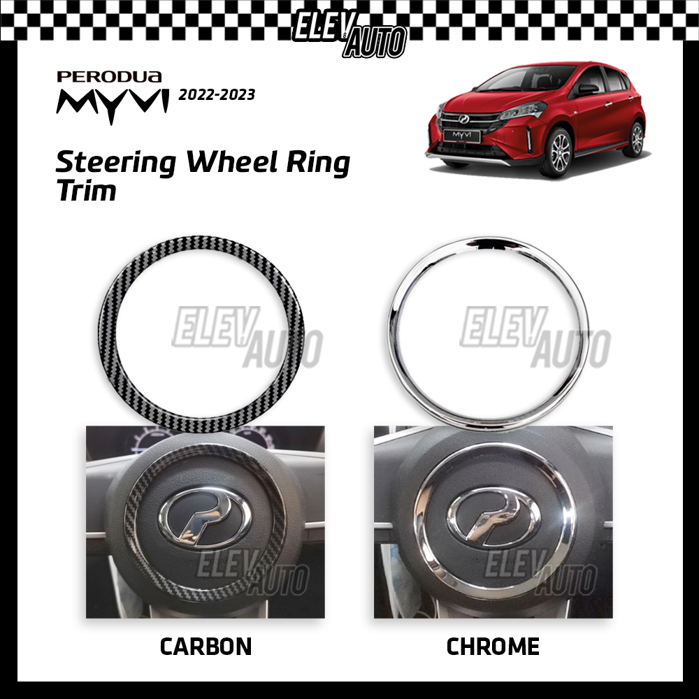 Perodua Myvi G3 Facelift 2018 - 2023 Steering Wheel Ring Interior Trim ...