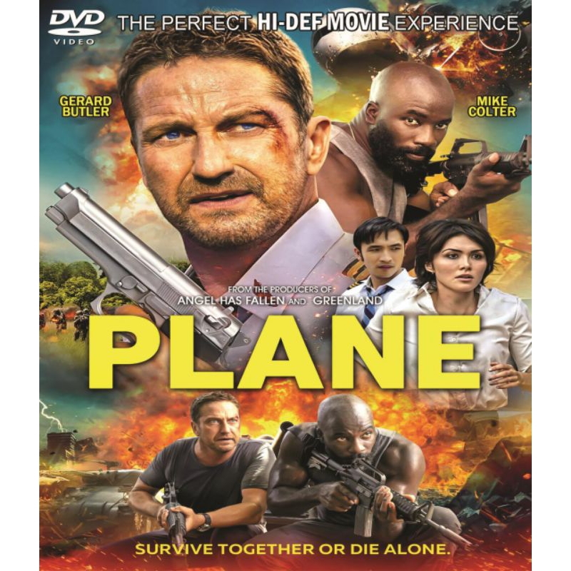 DVD MOVIE Plane (2023) Shopee Singapore