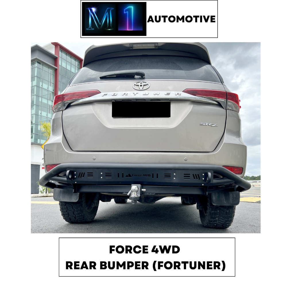 Force 4WD Rear Bumper For Toyota Fortuner SRZ | Shopee Singapore
