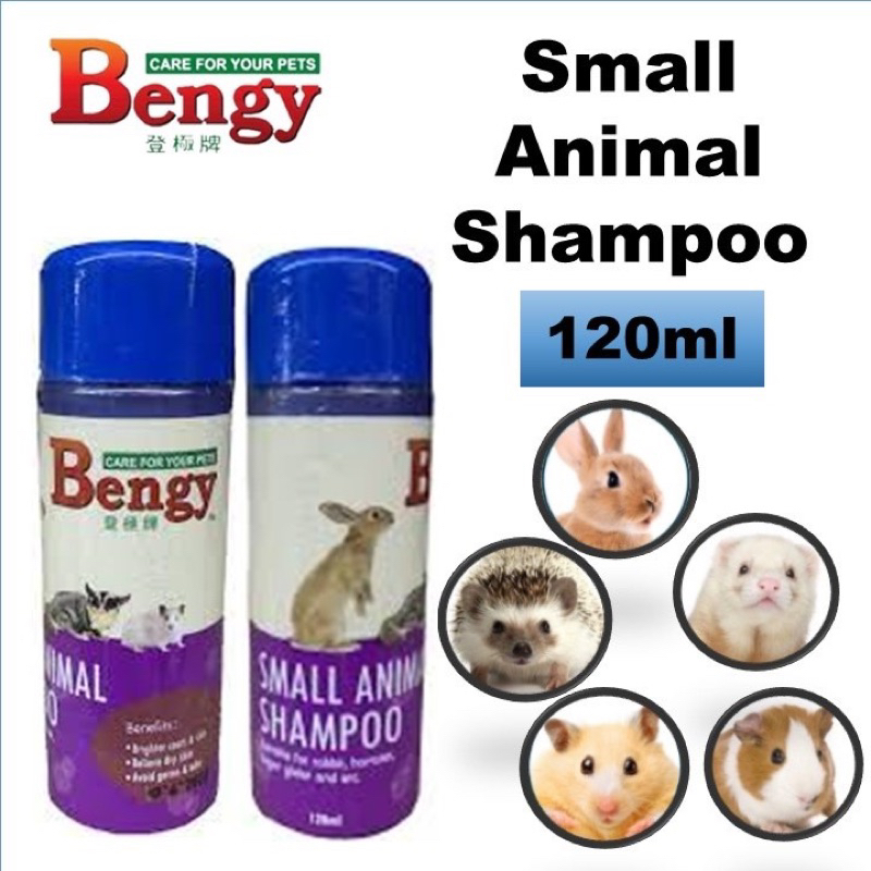 Bengy shampoo for hamster/rabbit 120ml | Shopee Singapore