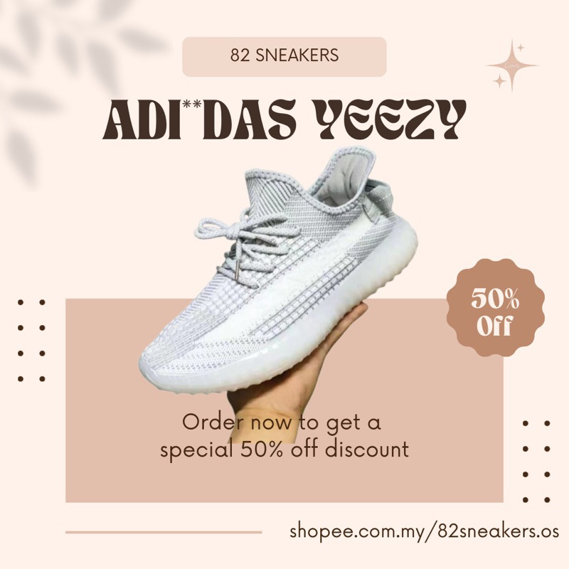 Adidas hot sale yeezy shopee