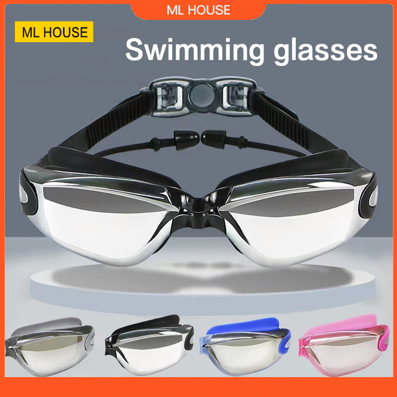 Swimming Goggles Anti Fog Myopia Prescription Power Corrective UV