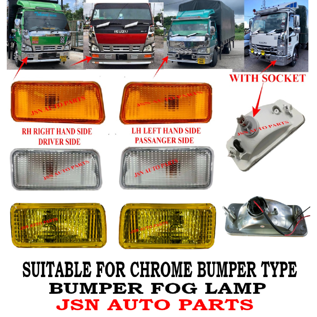 J106S08 BUMPER LAMP FOR CHROME BUMPER JET,IMAX PROFIA CLEAR OR AMBER OR ...