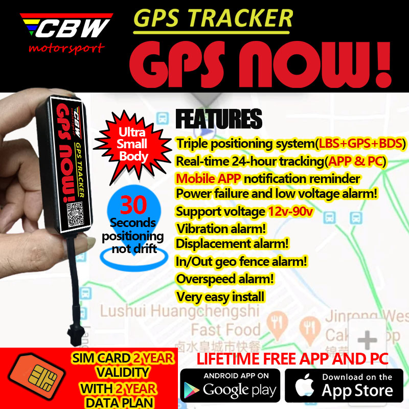 CBW Gps Tracker Vehicle Tracking kereta Car Motorcycle lorry Gsm