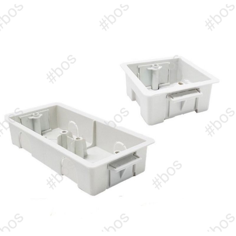 PVC Partition 3 x 3" / 3 x 7" Partition Box Partition Base Wall Socket