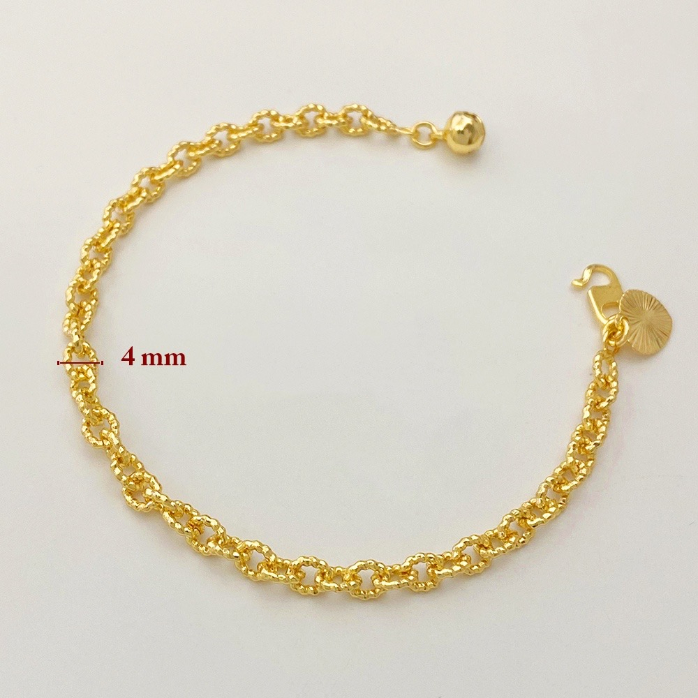 Korean Gold Anklet COP 916 Exactly Gold Anklet by Amani Jewelery ...