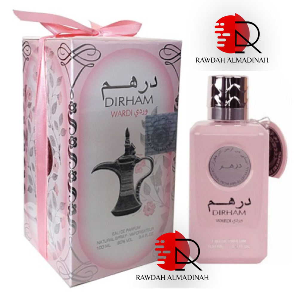 DIRHAM WARDI perfume EDP from 100 ml with 3D stiker | Shopee Singapore
