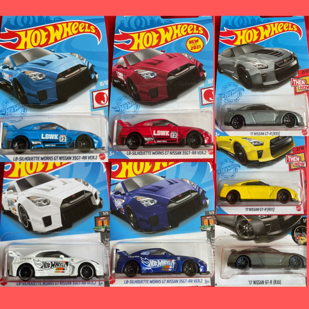 Hot WHEELS | Nissan | Gtr R35 | Nissan GTR R35 | Lbwk GTR R35 | Shopee ...