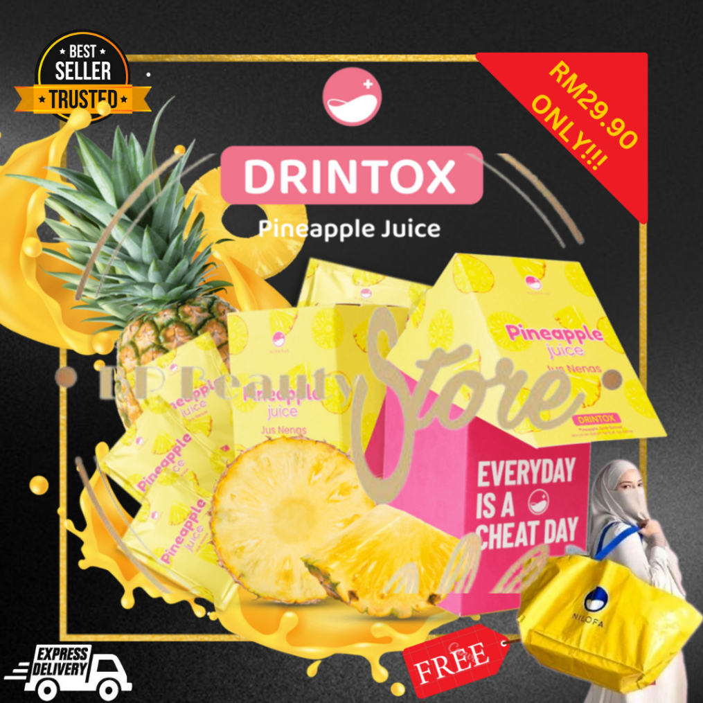 NEELOFA DRINTOX PINEAPPLE JUICE BY NILOFA, JUICE UNTUK DIET, Nilofa