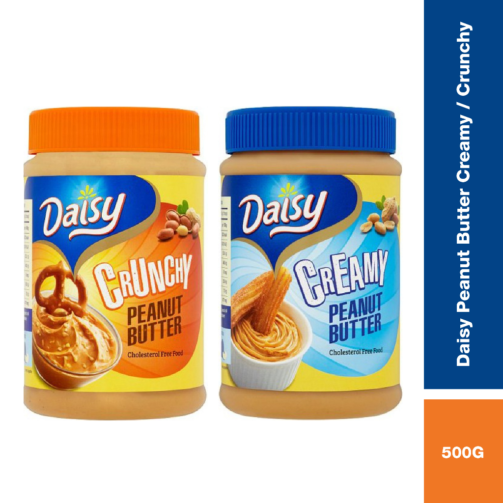 Daisy Peanut Butter Creamy / Crunchy (500g) Shopee Singapore