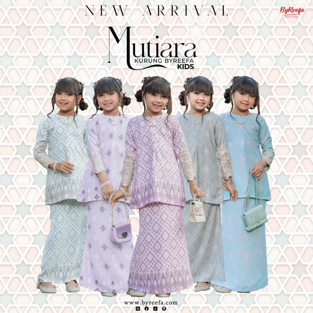 Raya 2023 Pearl Brackets (Kids) ByReefa-sedondon Mother Child ...