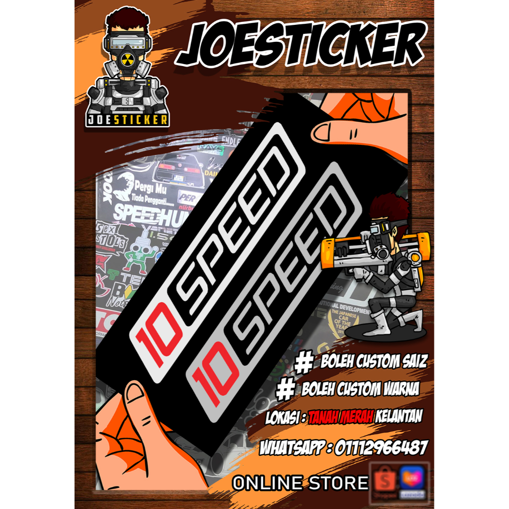 Ford RANGER 10-SPEED STICKER (This Is Just A STICKER, Not A EMBLEM ...