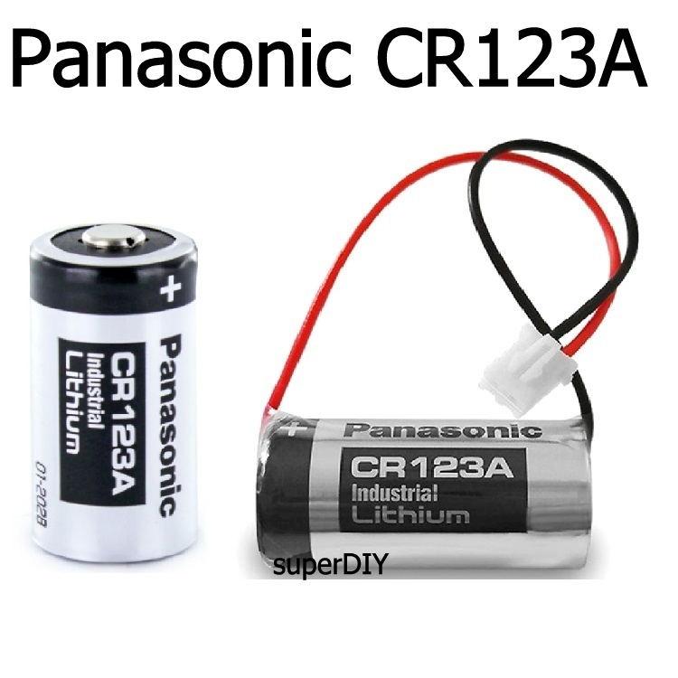 Panasonic CR123 CR123A 3V Lithium Power Photo Camera Battery Battries