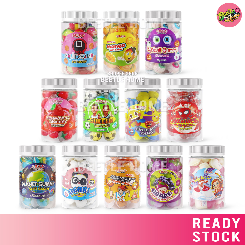 【Borong RM10】Dear Dada Gummy Jelly Soft Candy 30 Biji Eyeball