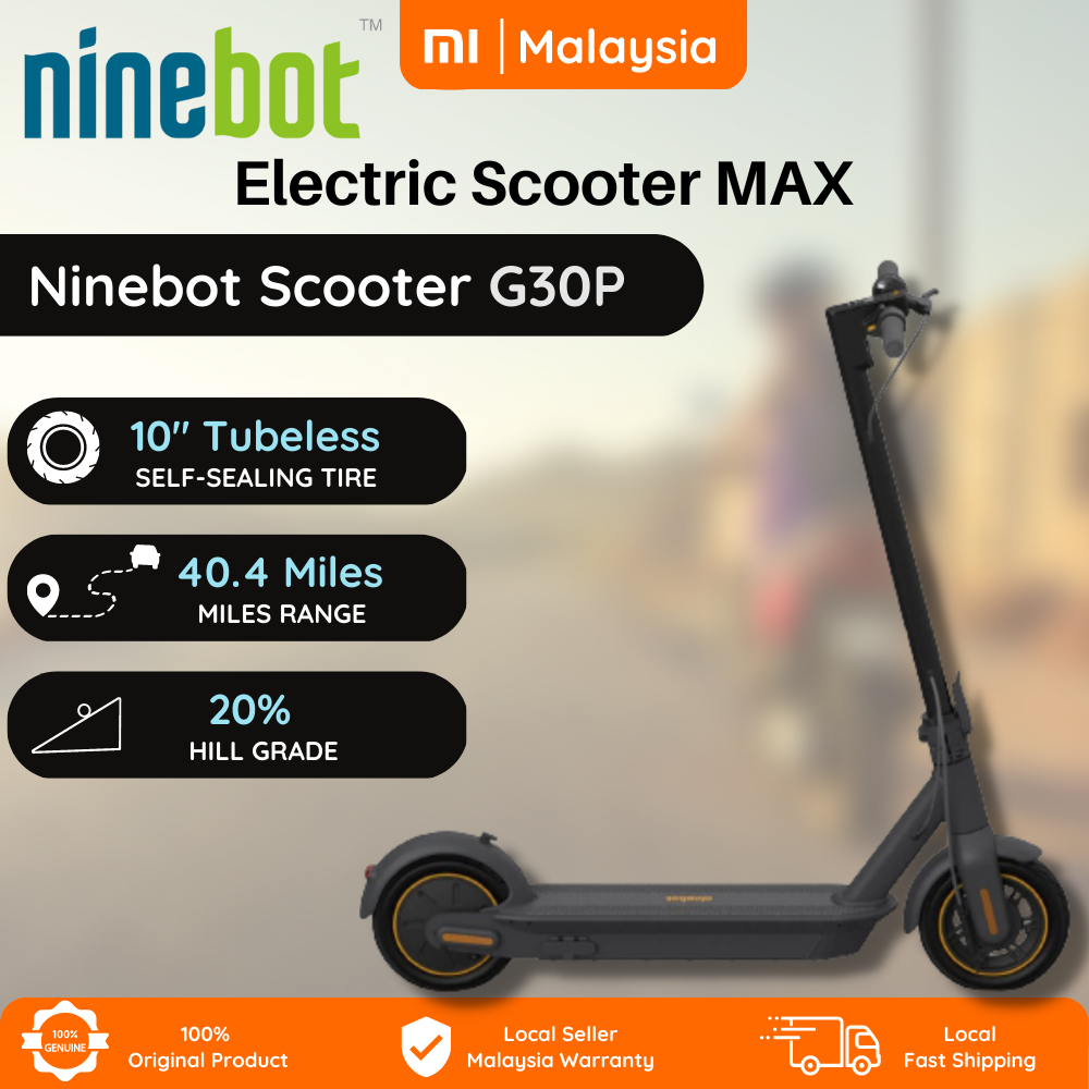 Ninebot KickScooter MAX G30P by Segway (Global Version) | Shopee Singapore