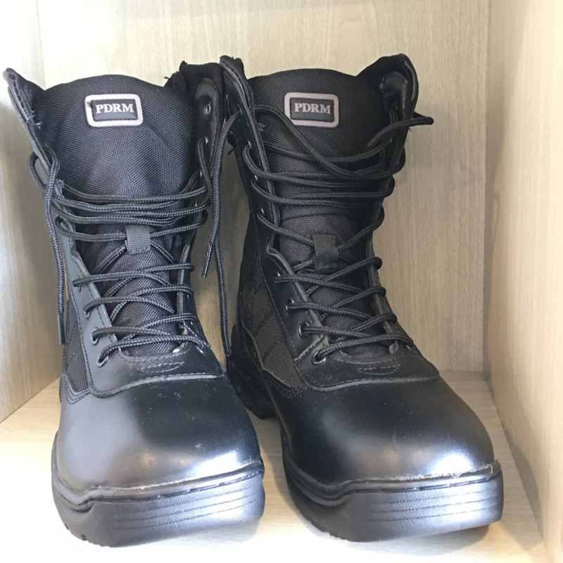 Tapak Sewing Tactical Operation Shoes Pdrm Tactical Shoes Surgery Shoes Box Shopee Singapore
