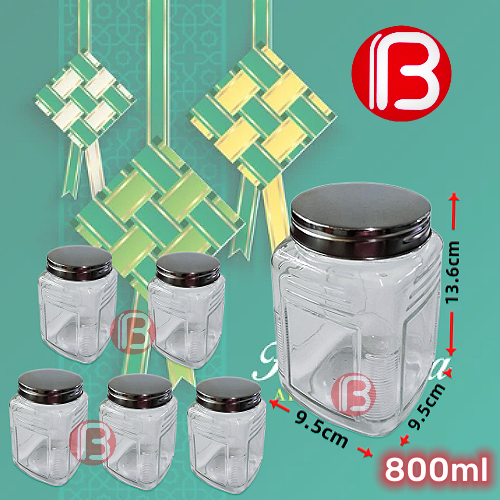 B Boss Biji Set Balang Kaca Kuih Raya Pics Glass Canister Set Balang Kuih Raya Kaca Set